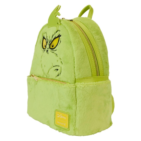 Loungefly Green Grinch Backpack - Picture 2 of 4